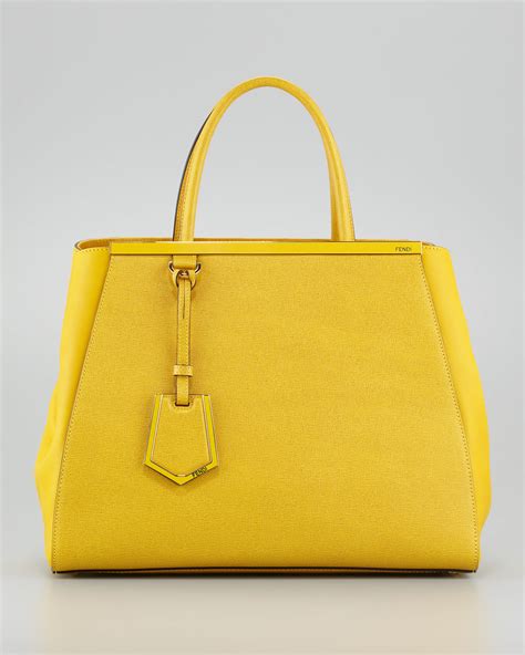 fendi 2jours yellow|Fendi 2Jours Bags & Handbags for Women for sale .